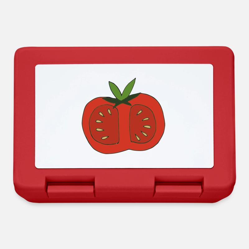 Tomato halved - Lunchbox - red