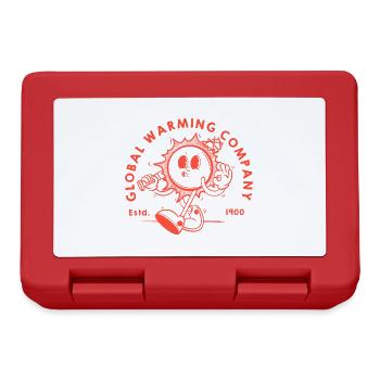 Global warming 2 - Boîte à goûter - rouge - Devant