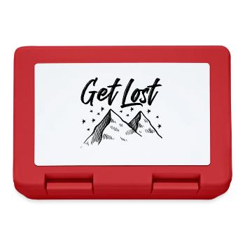mountains mountains - Lunchbox - red - Front