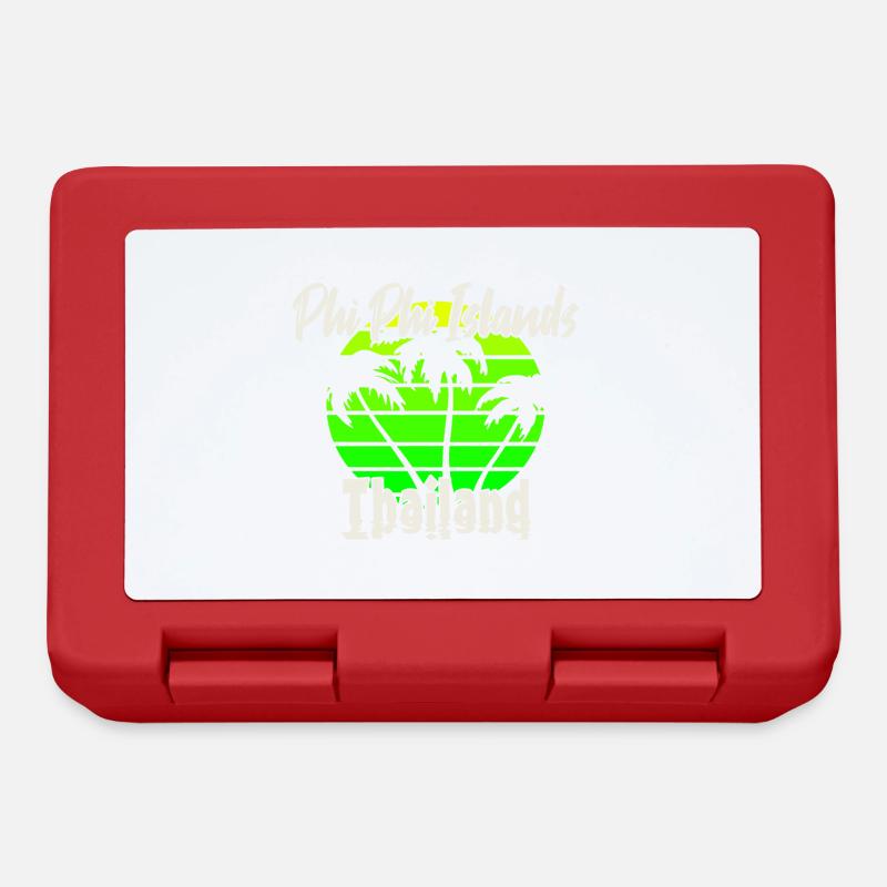 Phi Phi-øerne Thailand - Madkasse - rød