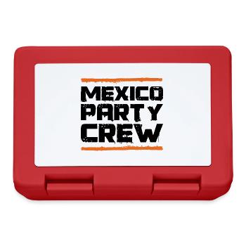 Mexico Party Crew - Lunchbox - red - Front
