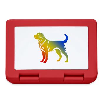 Kangal Hund - Brotdose - Rot - Vorne