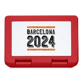 Barcelone Millésime 2024 - Boîte à goûter - rouge - Devant