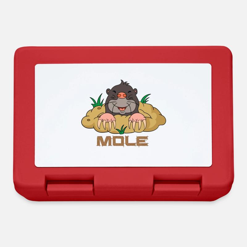 Mole - mole - Lunchbox - red
