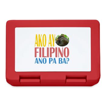 Filipino Tarsier - Lunchbox - red - Front