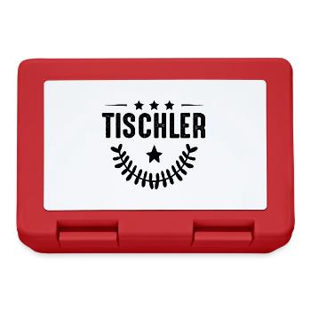 Carpentry profession - Lunchbox - red - Front