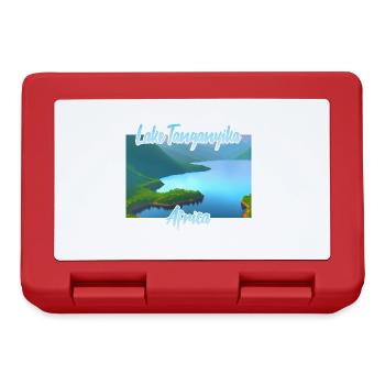 Lac tanganyika - Boîte à goûter - rouge - Devant