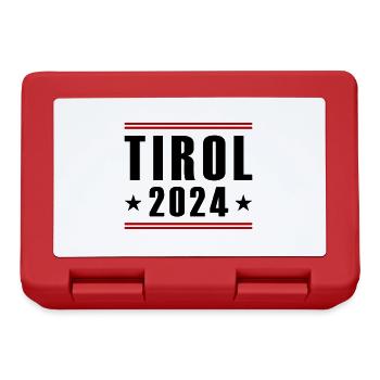 Tyrol 2024 - Boîte à goûter - rouge - Devant