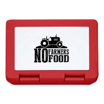 farmer farmer - Lunchbox - red - Front