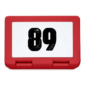 89 number jersey - Lunchbox - red - Front