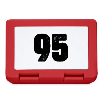 Maillot à 95 numéros - Boîte à goûter - rouge - Devant