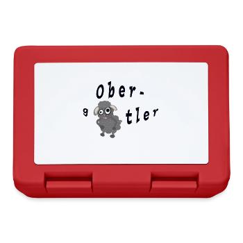 ObergSchaftler - Brotdose - Rot - Vorne