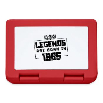 1965 legends born in - Lunchbox - red - Front