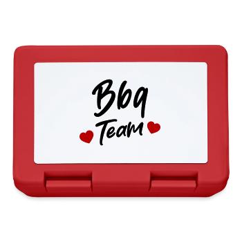 BBQ Grill Team - Brotdose - Rot - Vorne