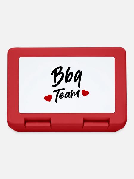 BBQ Grill Team - Brotdose - Rot