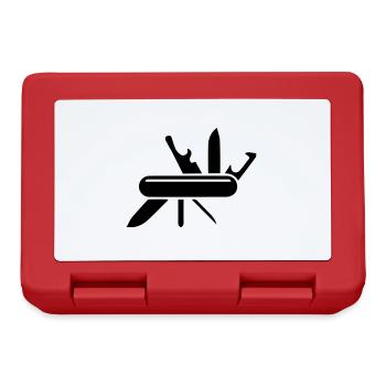 Pocket knife - Lunchbox - red - Front