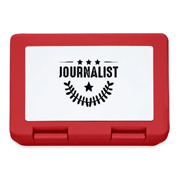 Journalist profession - Lunchbox - red - Front