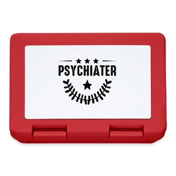 Psychiatrist profession - Lunchbox - red - Front