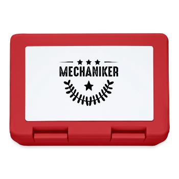 Mechanic profession - Lunchbox - red - Front