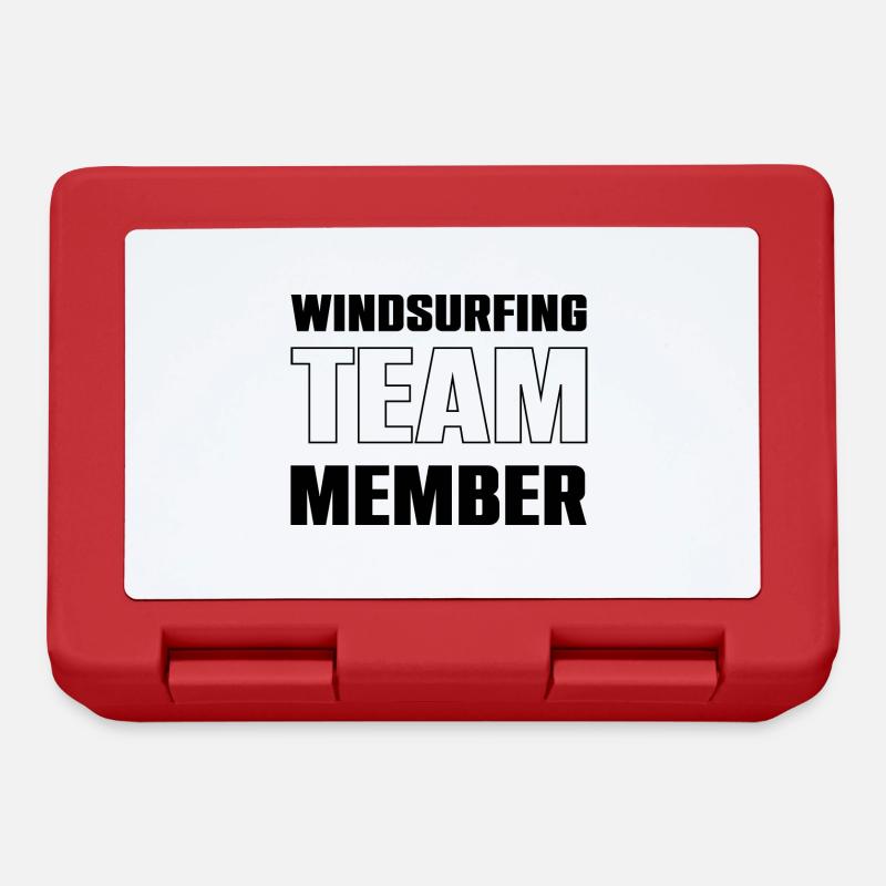 Windsurfing Team - Brotdose - Rot