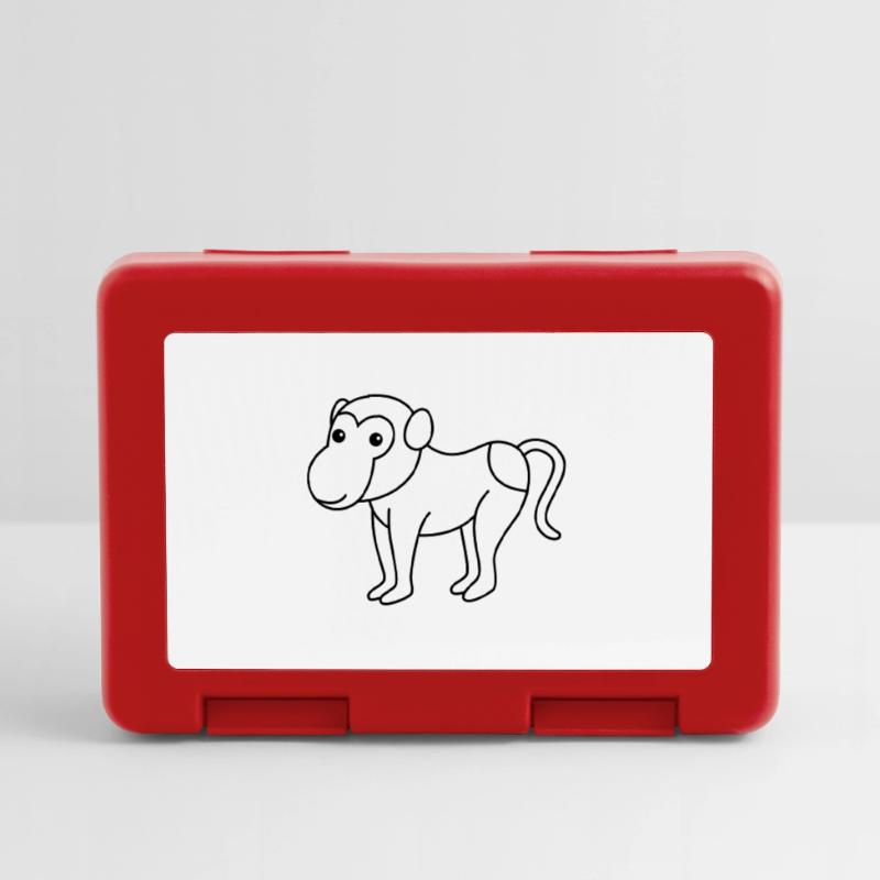 Monkey monkey comic Lunchbox