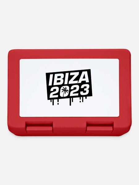 Ibiza 2023 - Lunchbox - red