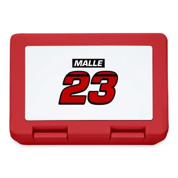 Malle 23 - Lunchbox - red - Front