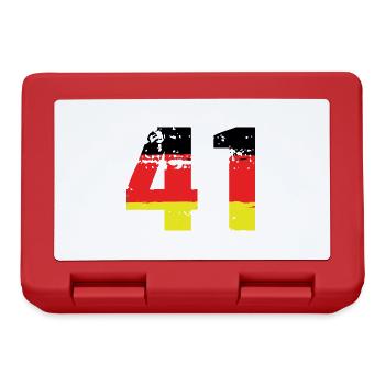 41 Numéro Allemagne Jersey - Boîte à goûter - rouge - Devant