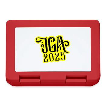 Jga 2025 Junggesellenabschied - Brotdose - Rot - Vorne