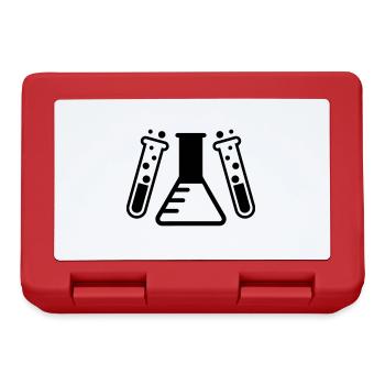 Test tube chemist - Lunchbox - red - Front