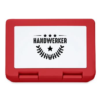 Craftsman profession - Lunchbox - red - Front