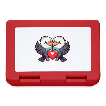 Eagle Comic Couple Love - Lunchbox - red - Front