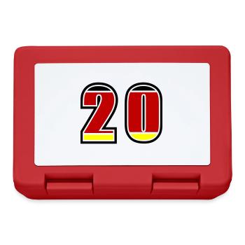 20 Number Germany Jersey - Lunchbox - red - Front