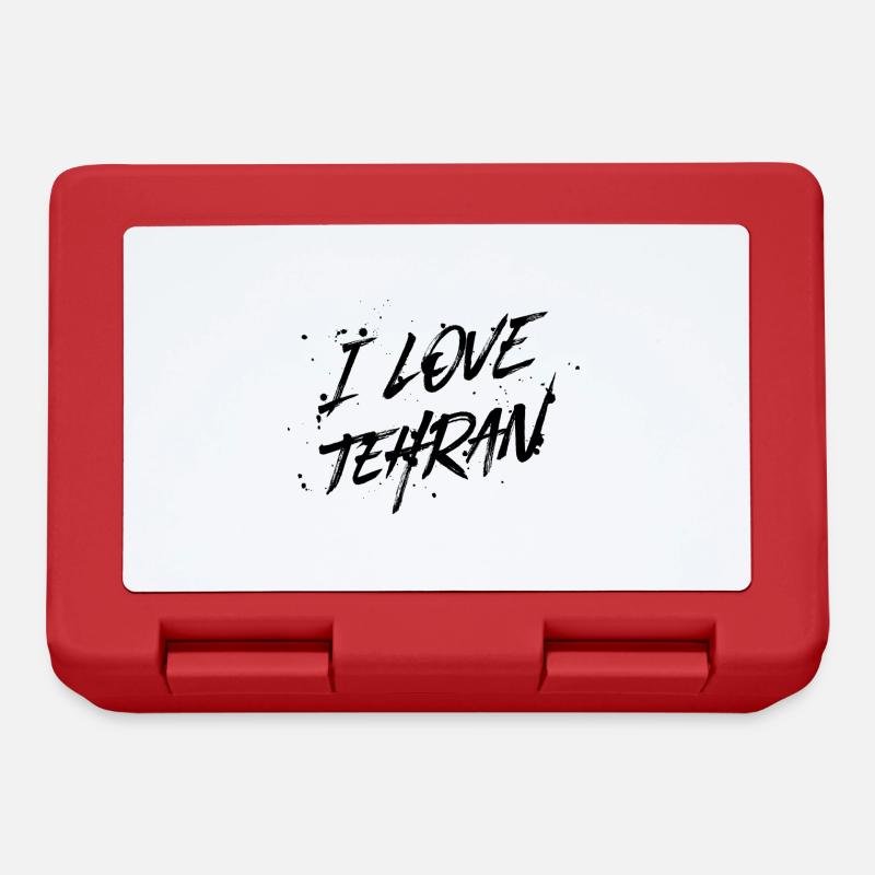 I Love Tehran - Brotdose - Rot