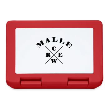 Équipage Malle - Boîte à goûter - rouge - Devant