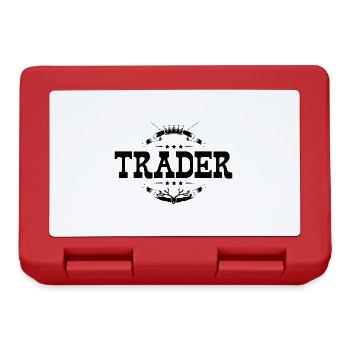Trader Beruf - Brotdose - Rot - Vorne
