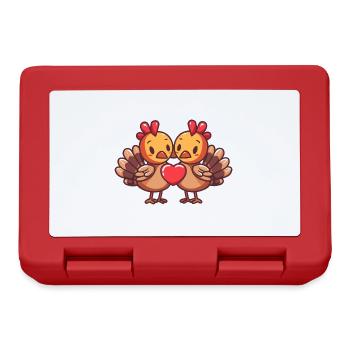 Truthan Couple Love Couple In Love - Lunchbox - red - Front