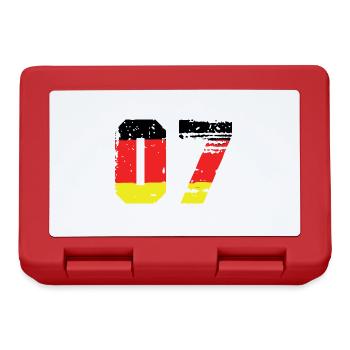 7 Numéro Allemagne Jersey - Boîte à goûter - rouge - Devant