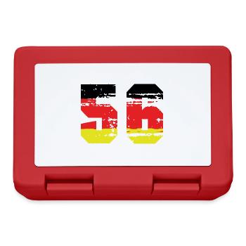 56 Numéro Allemagne Jersey - Boîte à goûter - rouge - Devant
