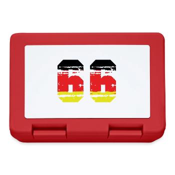66 Numéro Allemagne Jersey - Boîte à goûter - rouge - Devant