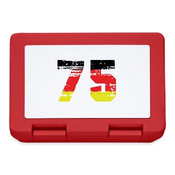 75 Number Germany Jersey - Lunchbox - red - Front