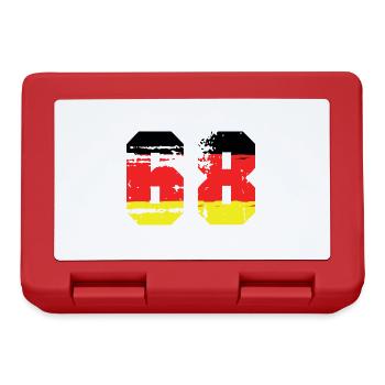 68 Numéro Allemagne Jersey - Boîte à goûter - rouge - Devant