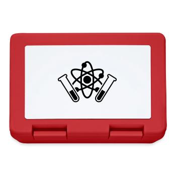Symbole du tube à essai - Boîte à goûter - rouge - Devant