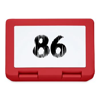 86 number jersey - Lunchbox - red - Front
