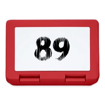 89 number jersey - Lunchbox - red - Front