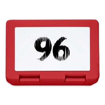 Maillot à 96 numéros - Boîte à goûter - rouge - Devant