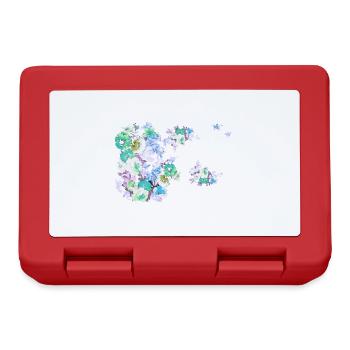 Fleurs,Fleur,Printemps,Fleurs - Boîte à goûter - rouge - Devant