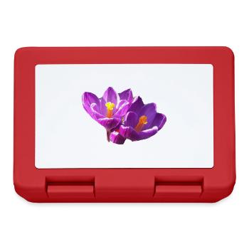 flowers,flower,spring,blossoms,tulips,crocus - Lunchbox - red - Front