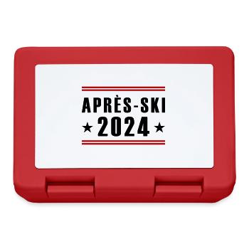 Apres Ski 2024 - Brotdose - Rot - Vorne