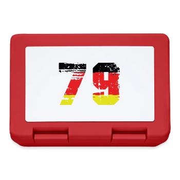 79 Numéro Allemagne Jersey - Boîte à goûter - rouge - Devant